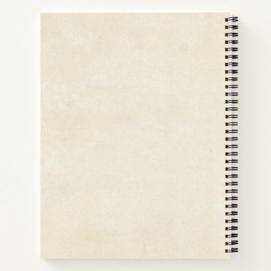 Wüstenkaktus und Gebirge Notizblock (Rückseite)