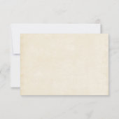 Wüstenkaktus und Hochzeiten der Berge RSVP Karte (Rückseite)