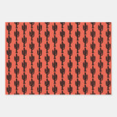 Wüstenkaktus Wrapping Paper Set Geschenkpapier Set (Vorderseite 3)