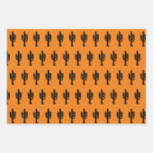 Wüstenkaktus Wrapping Paper Set Geschenkpapier Set (Vorderseite 2)