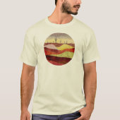 Wüstenkaktuslandschaft T-Shirt (Vorderseite)