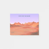 Wüstenkalm Post-it Klebezettel (Vorderseite)