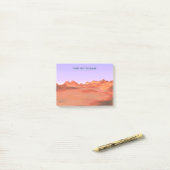 Wüstenkalm Post-it Klebezettel (Auf Schreibtisch)