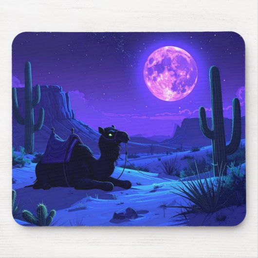 Wüstenkamel-Mauspad Mousepad (Vorne)