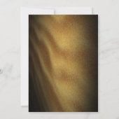 Wüstenkameldüne versandet die wedding Nachtsterne Einladung (Rückseite)