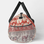 Wüstenkamele Karawanen Kunst Duffle Bag (Rechts)