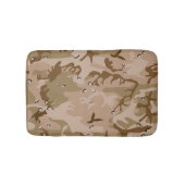 Wüstenkampfarena mit Kies, Militär, Armee Badematte (Vorderseite)