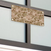 Wüstenkampfarena mit Kies, Militär, Armee Banner (Äußeres Gebäude)