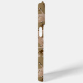 Wüstenkampfarena mit Kies, Militär, Armee Case-Mate iPhone Hülle (Rückseite / Rechts)