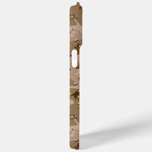 Wüstenkampfarena mit Kies, Militär, Armee Case-Mate iPhone Hülle (Rückseite / Rechts)