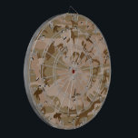 Wüstenkampfarena mit Kies, Militär, Armee Dartscheibe<br><div class="desc">Gantes,  stilvolles und raffiniertes Wüstentarnen-Tarnmuster in Braun- und Grüntönen. Dieses Muster ist auch bekannt als Schokoladenchip Tarnung und Keksteig Tarnung. Moderne und trendige Geschenke,  perfekt für den militärischen Liebhaber in Ihrem Leben.</div>