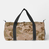 Wüstenkampfarena mit Kies, Militär, Armee Duffle Bag (Vorderseite)