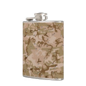 Wüstenkampfarena mit Kies, Militär, Armee Flachmann (Links)