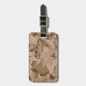 Wüstenkampfarena mit Kies, Militär, Armee Gepäckanhänger (Vorderseite vertikal)