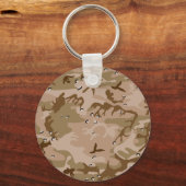 Wüstenkampfarena mit Kies, Militär, Armee Schlüsselanhänger (Vorderseite)