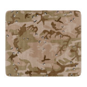 Wüstenkampfarena mit Kies, Militär, Armee Schneidebrett (Vorderseite)