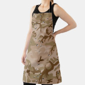 Wüstenkampfarena mit Kies, Militär, Armee Schürze (InSitu)