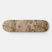 Wüstenkampfarena mit Kies, Militär, Armee Skateboard (Horizontal)