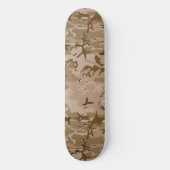 Wüstenkampfarena mit Kies, Militär, Armee Skateboard (Vorderseite)