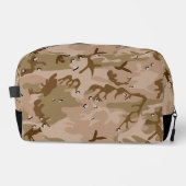 Wüstenkampfarena mit Kies, Militär, Armee Waschbeutel (Vorderseite)