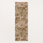 Wüstenkampfarena mit Kies, Militär, Armee Yogamatte (Rückseite)