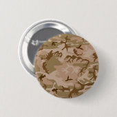Wüstenkampfmuster, militärisches Muster, Armee Button (Vorne & Hinten)