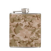 Wüstenkampfmuster, militärisches Muster, Armee Flachmann (Vorderseite)