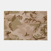 Wüstenkampfmuster, militärisches Muster, Armee Fußmatte (Vorderseite)