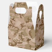 Wüstenkampfmuster, militärisches Muster, Armee Geschenkschachtel (Geöffnet)