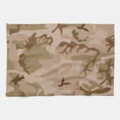 Wüstenkampfmuster, militärisches Muster, Armee Geschirrtuch (Horizontal)
