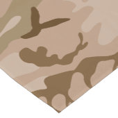 Wüstenkampfmuster, militärisches Muster, Armee Kurzer Tischläufer (Ecke)