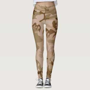 Wüstenkampfmuster, militärisches Muster, Armee Leggings