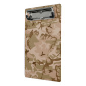 Wüstenkampfmuster, militärisches Muster, Armee Mini Klemmbrett (Gewinkelt2)