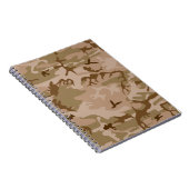 Wüstenkampfmuster, militärisches Muster, Armee Notizblock (Rechte Seite)