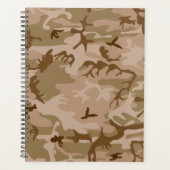 Wüstenkampfmuster, militärisches Muster, Armee Planer (Vorderseite)