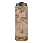 Wüstenkampfmuster, militärisches Muster, Armee Thermosbecher (Vorderseite)