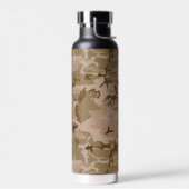 Wüstenkampfmuster, militärisches Muster, Armee Trinkflasche (Links)