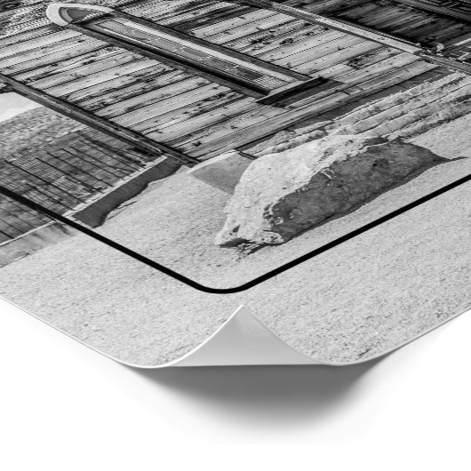 Wüstenkapelle Poster (Ecke)