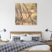 WüstenKardinal Leinwanddruck (Insitu (Schlafzimmer))