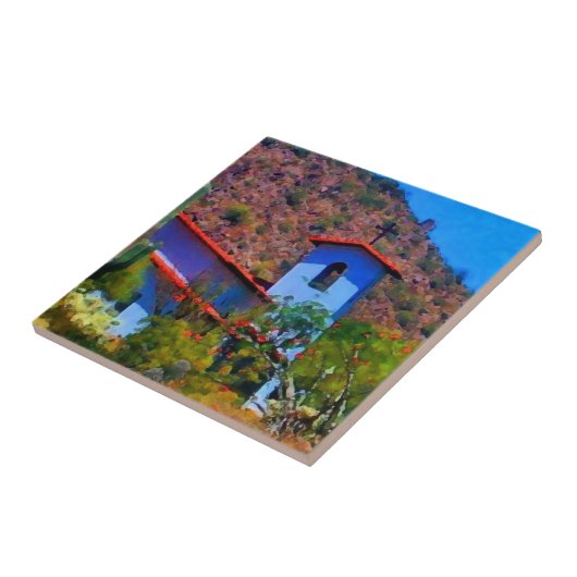 Wüstenkirche Fliese (Seite)