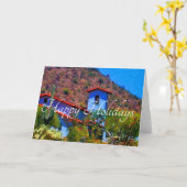 Wüstenkirche, glücklicher Urlaub Karte (Gelbe Blume)