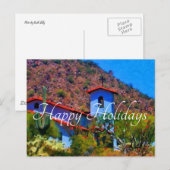 Wüstenkirche, glücklicher Urlaub Postkarte (Vorne/Hinten)