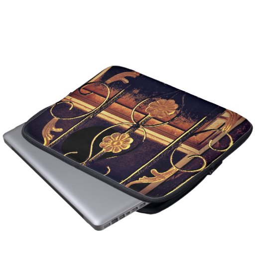 Wüstenkunst Laptopschutzhülle (Vorne Knopf)