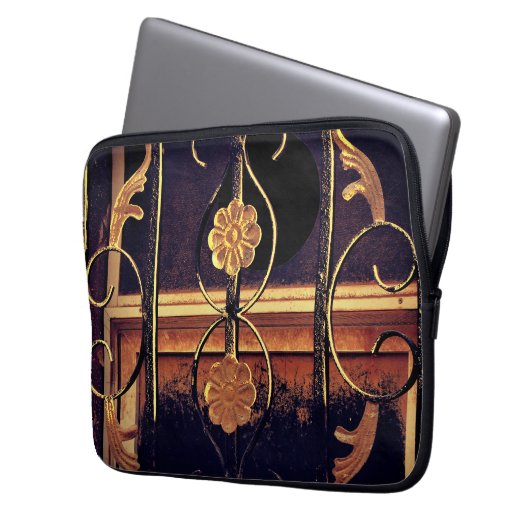 Wüstenkunst Laptopschutzhülle (Vorderseite Links)