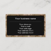 Wüstenkuppel, Militärmuster, Armee Visitenkarte (Vorderseite)