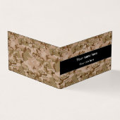 Wüstenkuppel, Militärmuster, Armee Visitenkarten (Vorderseite)