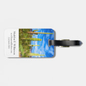 Wüstenlandschaft, Arizona Gepäckanhänger (Rückseite horizontal)