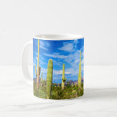 Wüstenlandschaft, Arizona Kaffeetasse (Vorderseite Links)