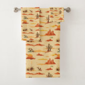 Wüstenlandschaft Arizona Muster Badhandtuch Set (Insitu)