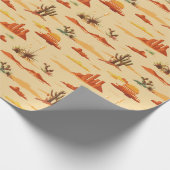 Wüstenlandschaft Arizona Muster Geschenkpapier (Ecke)